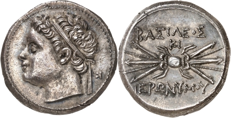 Sicile - Syracuse Hiéronymos (215-214).