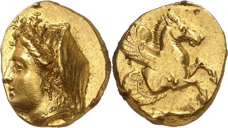 Mysie - Lampsaque Statère d’or (c.360).