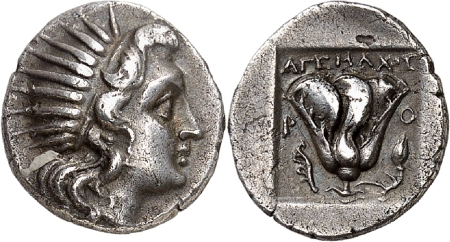 Carie - Rhodes. Drachme en argent (c. 188-170).