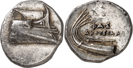 Lycie - Phaselis Statère (4ème siècle).