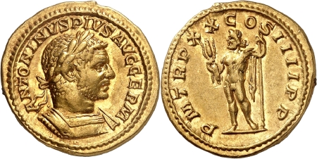 Caracalla (198-217) Aureus - Rome (217).