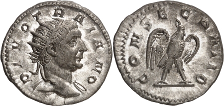 Trajan Dèce (249-251) Antoninien en argent - Rome.