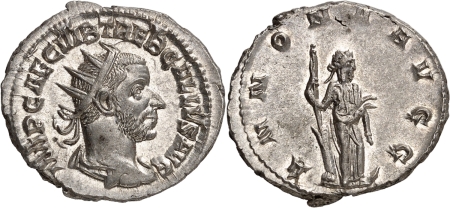 Trébonien Galle (251-253) Antoninien en argent - Antioche.