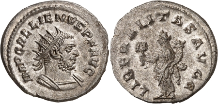 Gallien (253-268) Antoninien en argent - Asie.