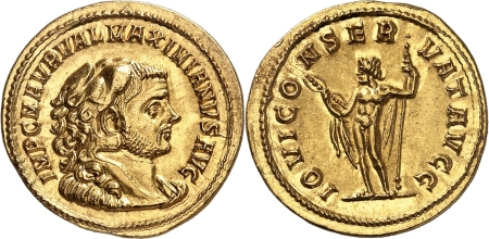 Maximien Hercule (286-305) Aureus - Rome (286-287).