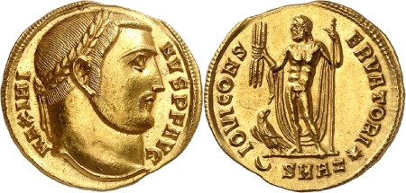Maximinus II Daia (305-313) Aureus - Antioche (311-313).