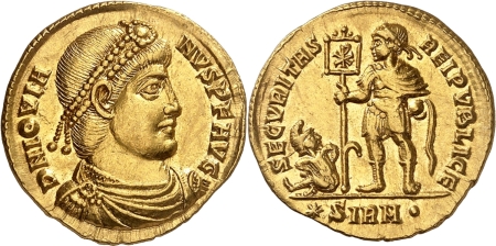 Jovien (363-364). Solidus - Sirmium (363-364).