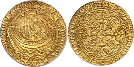 Angleterre. Henri V (1413-1422). Noble d’or - Non daté.