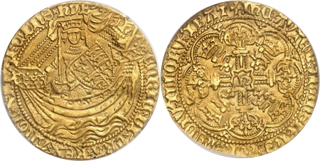 Angleterre. Henri V (1413-1422). Noble d’or - Non daté.