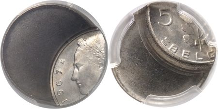 Belgique. Baudouin Ier (1951-1993). 5 francs en cupro-nickel - 1967.