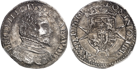 Italie - Savoie. Emmanuel Philibert (1559-1580) Teston - 1578 IM Chambéry.