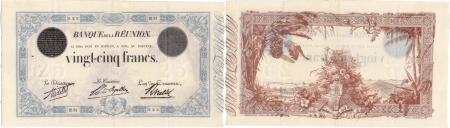 Réunion. 25 francs - (1929).
