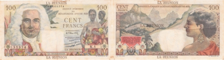 Réunion - I.E.D.O.M. 100 francs « La Bourdonnais » - (1960).
