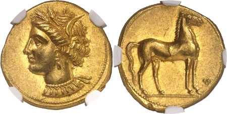Zeugitane - Carthage - Statère (350-320)