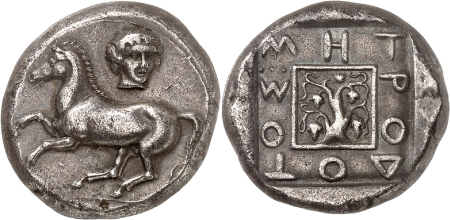 Thrace - Maroneia  - Tétradrachme - Metrodotos (c. 436/5-411/0)