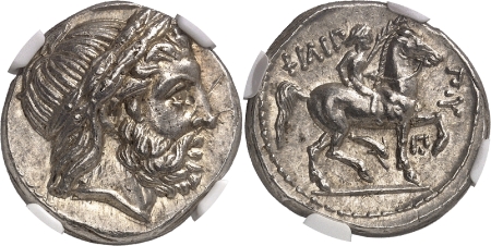 Royaume de Macédoine - Philippe II (359-336) - Tétradrachme - Amphipolis (316-311) 