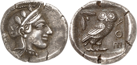 Grèce - Attique - Athènes  - Drachme (c.430-420)
