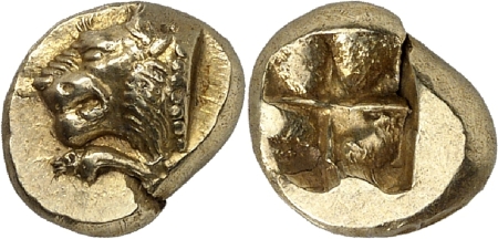 Asie Mineure - Ionie - Phocée - Hecté en électrum (c.477-388)