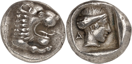 Carie - Cnidus - Drachme (c.411-394)