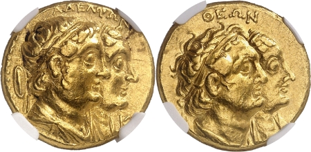 Lagide - Ptolémée II (285-246) - Tétradrachme - Alexandrie (265-246)