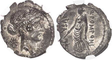 Q. Pomponius Musa - Denier - Rome (c. 66)