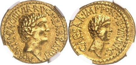 Marc Antoine (43-33) - Aureus - Ephèse (41).