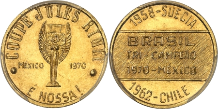 République (1889 à nos jours) - Médaille en or - 1970 