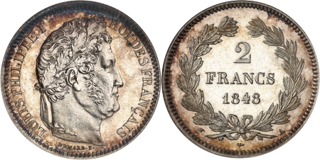 Louis-Philippe Ier (1830-1848) - 2 francs - 1848 A Paris
