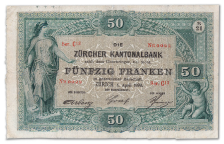 Suisse - Banque cantonale Zurichoise
