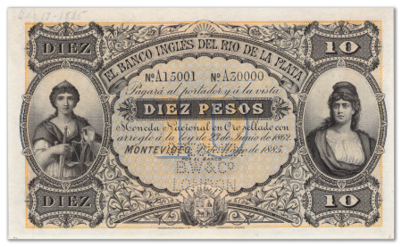 Uruguay - La Banque Anglaise du Rio de la Plata
