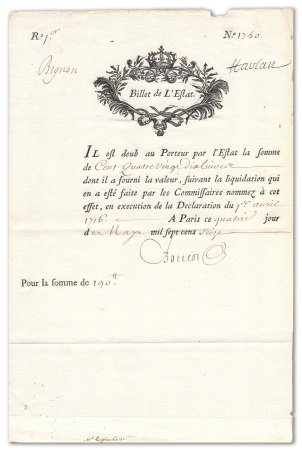 France - Louis XV (1715-1774)