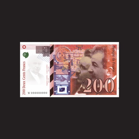 France - Subligraphie 200 Francs Frères Lumière