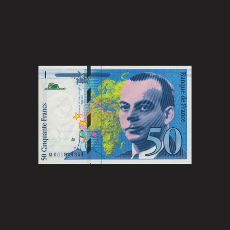 France - Subligraphie 50 francs Saint-Exupéry
