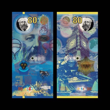 Suisse - Subligraphie Jules Verne 80 Jours