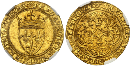 France - Ecu d'or à la couronne Montpellier - NGC MS 61