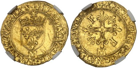 France - Écu d'or au soleil M Toulouse - NGC MS 61