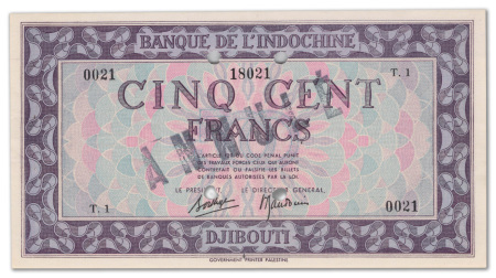 Djibouti - Banque de l'Indochine