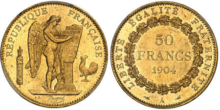 France - IIIème République (1871-1940)50 francs or